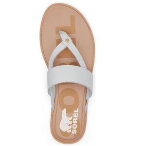 Sorel Ella 2 Esy White Sandals/Flip Flops Women’s Size 10